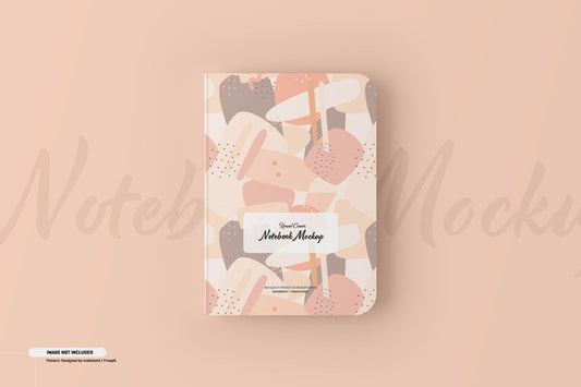 Free Round Corner Notebook Mockup Psd