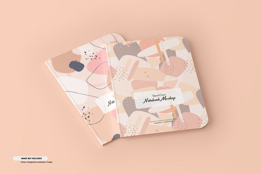 Free Round Corner Notebook Mockup Psd