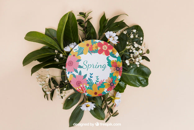 Free Round Spring Mockup Psd – DreamBundles