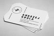 Free Rounded Business Cards Mockup