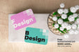 Free Rounded Corner Card Mockup