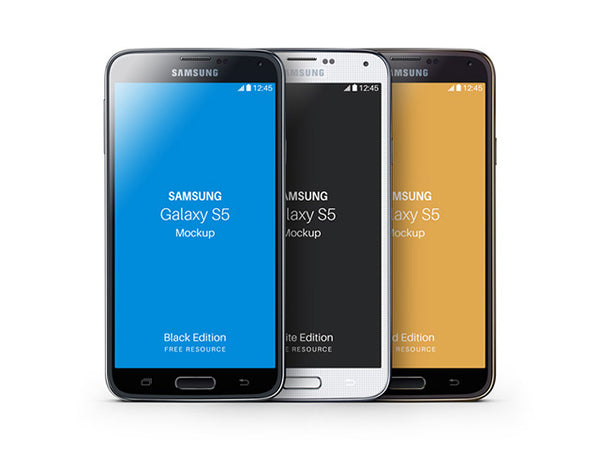 Free Samsung Galaxy S5 Psd Mockup