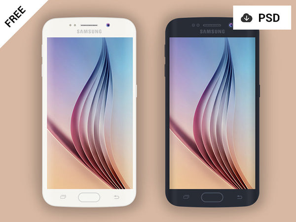 Free Samsung Galaxy S6 Edge Mockups