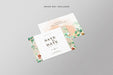 Free Save The Date Card Mockup Psd