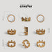 Free Scene Creator Carnival Golden Crown Psd