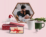 Free Scene Creator Mockup With Christmas Concept Psd