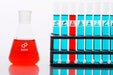 Free Science Elements Arrangement With Tubes Mock-Up Psd