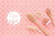 Free Scrubbing Treatment At Spa Mock-Up Psd