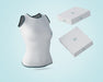 Free Shirt Mockup With Floating Boxes Psd