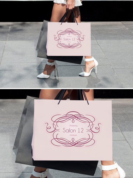 Free Shopping Bag Psd Mockup #3