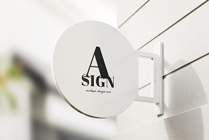 Free Sign Mockup