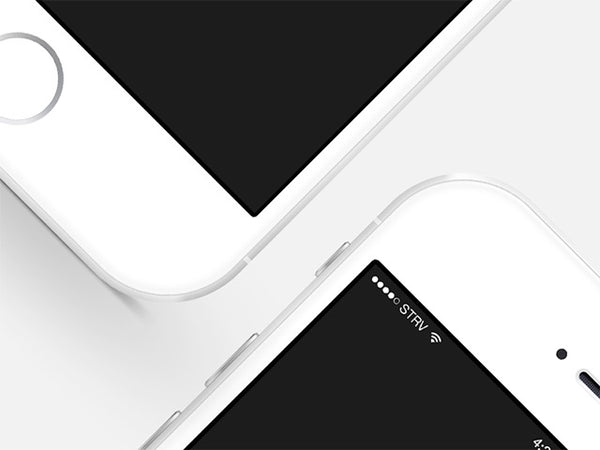 Free Silver Iphone 6 Mockup