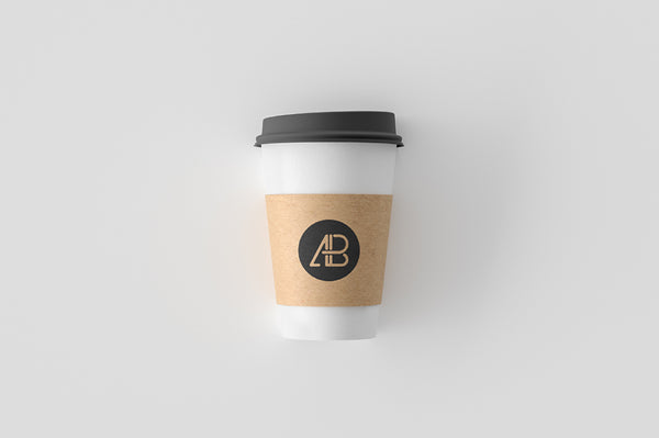 Free Simple Coffee Cup Mockup