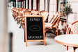 Free Simple Restaurant Stand Mockup