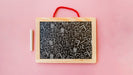 Free Slate Mockup With Back To School Concept Psd