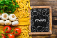 Free Slate Mockup With Italian Food Concept Psd