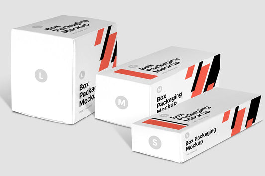 Free Small Box Packaging Mockup