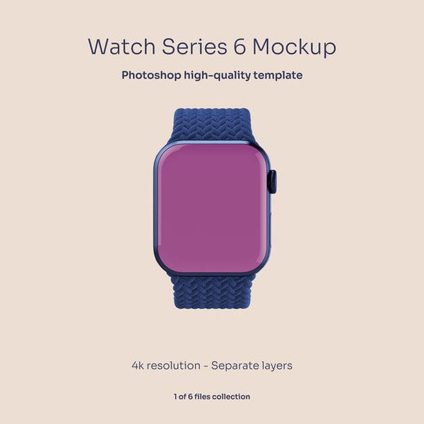 Free Smart Watch Mockup Psd