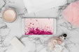 Free Smartphone Mockup On Marble Texture Psd