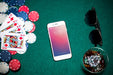 Free Smartphone Mockup With Casino Concept Psd