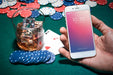 Free Smartphone Mockup With Casino Concept Psd