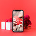Free Smartphone Mockup With Valentine Concept Psd