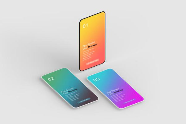 Free Smartphone Screen Mockup Psd