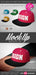 Free Snapback Cap Mockup In Psd