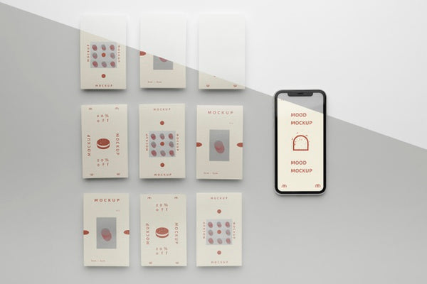 Free Social Media Stories And Smartphone Mock-Up Psd