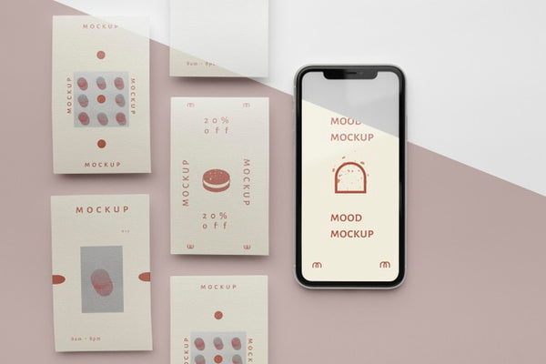 Free Social Media Stories And Smartphone Mock-Up Psd