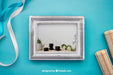 Free Spa Concept Mockup With Frame Psd