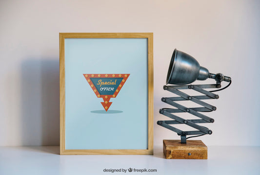Free Special Offer Frame Mockup Psd