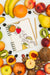 Free Spiral Notebook Mockup With Fruits Psd