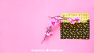Free Spring Mockup With Card And Copyspace Psd