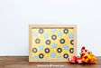 Free Spring Mockup With Frame And Flowers Psd
