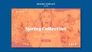 Free Spring Sale Collection Banner Template Psd