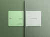 Free Square Business Card Mockup Psd