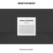 Free Square Flyer Mockup Psd