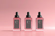 Free Square Perfume Bottle Mockup Psd
