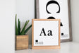 Free Square Poster Frame Mockup