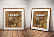 Free Square Poster Mockup