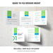 Free Square Tri-Fold Brochure Mockup Psd