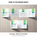 Free Square Tri-Fold Brochure Mockup Psd