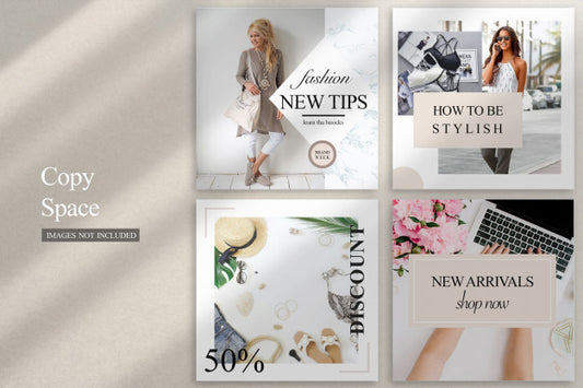 Free Squares Cards Mockup Psd