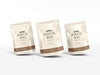Free Stand Up Glossy Foil Pouch Bag Mockup Psd