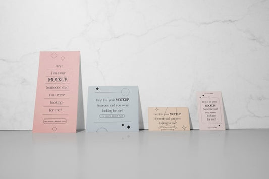 Free Stand-Up Stationery Mock-Up Paper Psd
