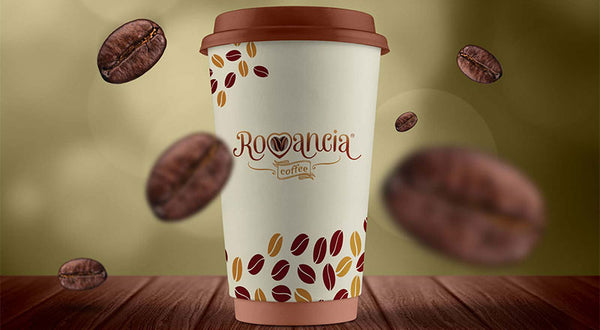 Free Standard Size Venti Coffee Cup Mockup Psd