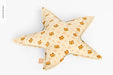 Free Star Pillow Mockup Psd