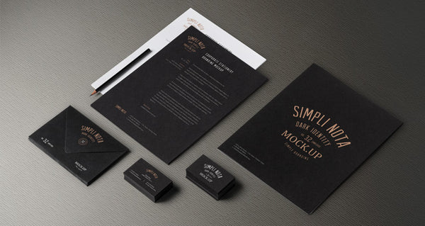 Free Stationery Branding Mock Up Vol 3-2