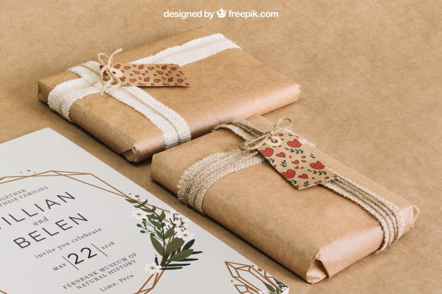 Free Stationery Cardboard Concept Psd